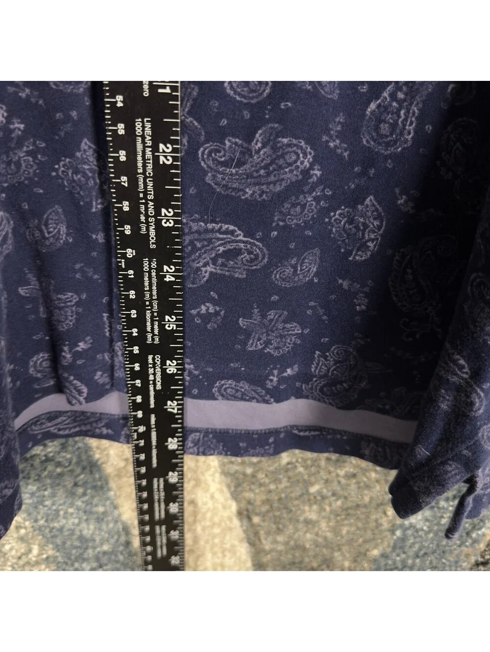 Polo Ralph Lauren Paisley Polo Shirt Mens XL Navy Preppy